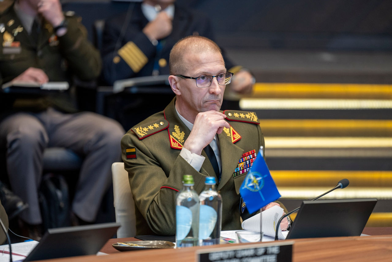 The Director General of the International Military Staff (DGIMS), Lieutenant General Remigijus Baltrėnas