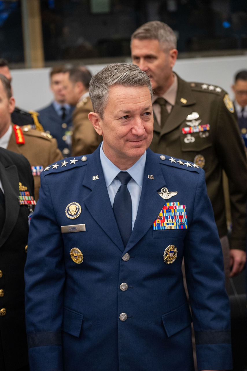 The Chief of Defence of the United States of America, General Dan Caine