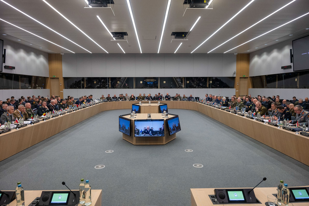 Allied and Partner Chiefs of Defence during Session 6