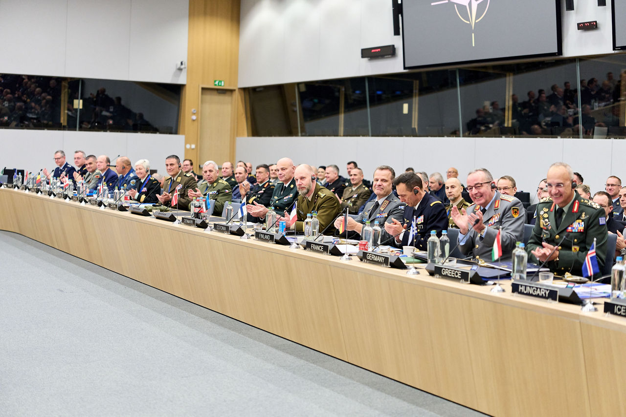 Allied Chiefs of Defence during Session 6