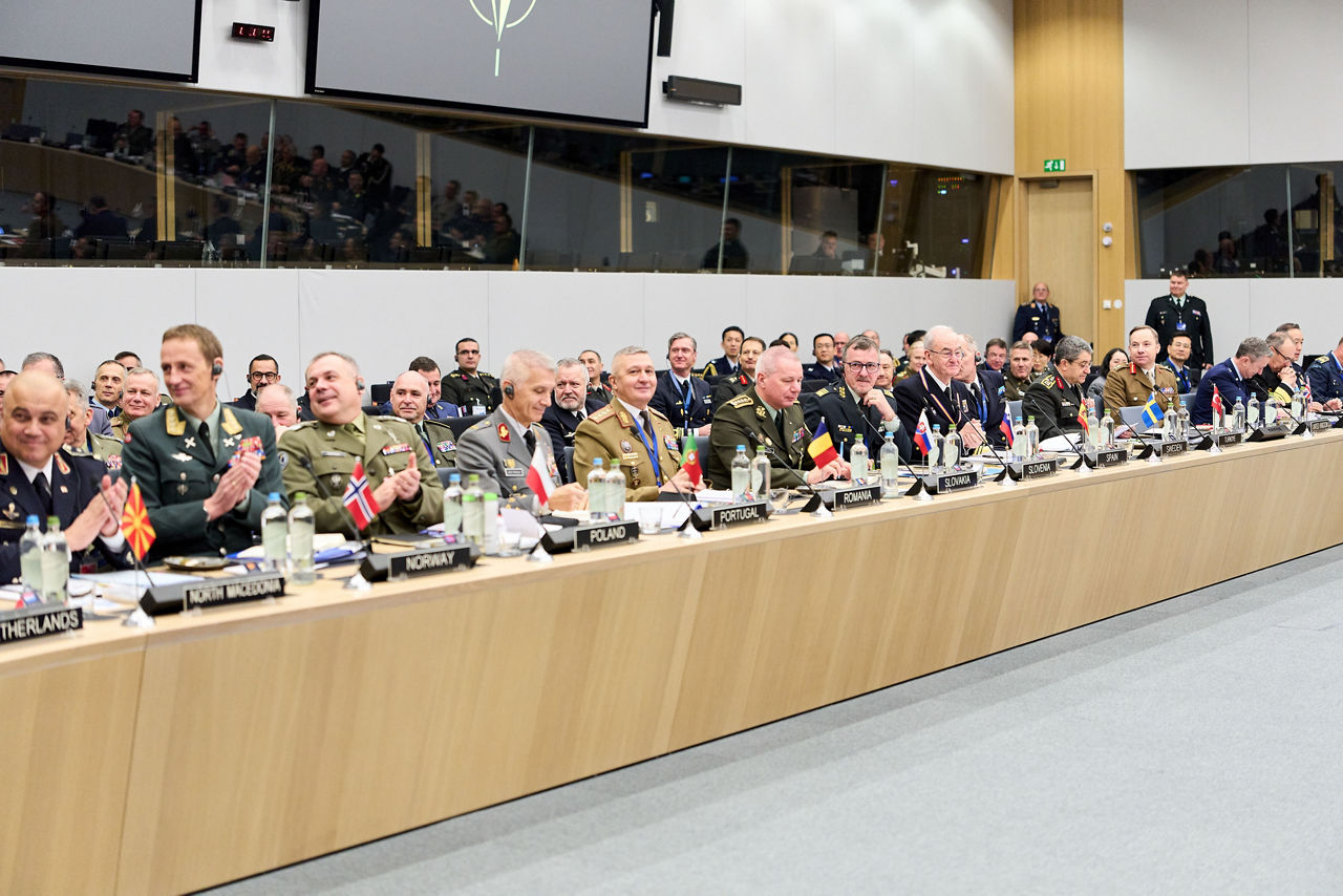 Allied Chiefs of Defence during Session 6