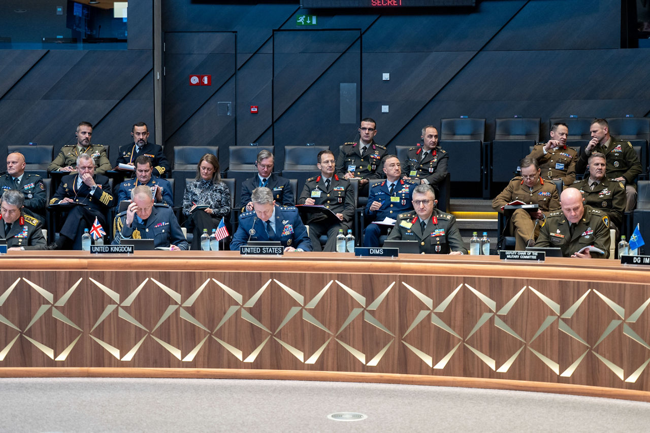 Allied Chiefs of Defence during Session 7