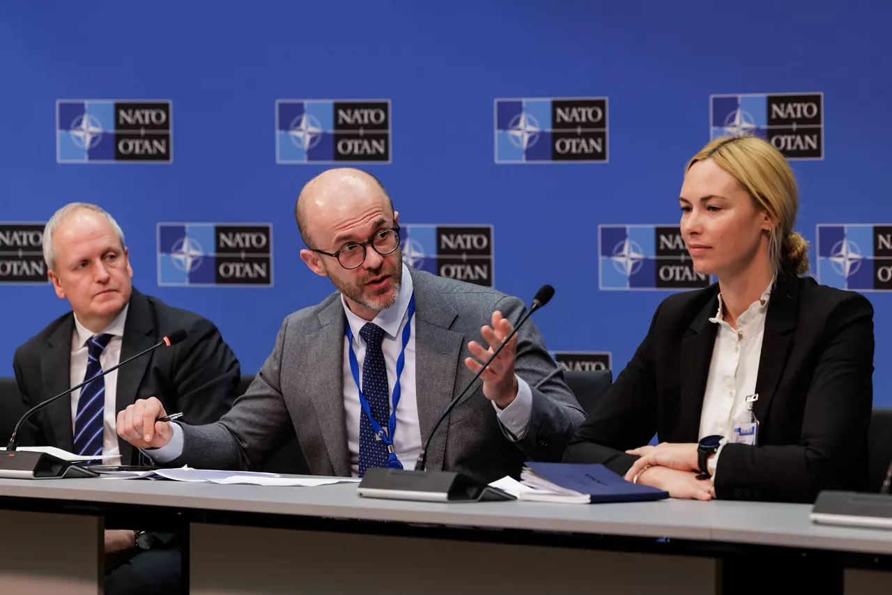 The NATO C-UAS Industry Day organised at the NATO Headquarters in Brussels, Belgium