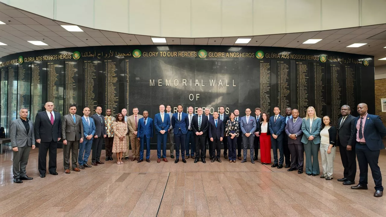 Group Photo - NATO-AU Military-to-Military Staff Talks in Addis Ababa