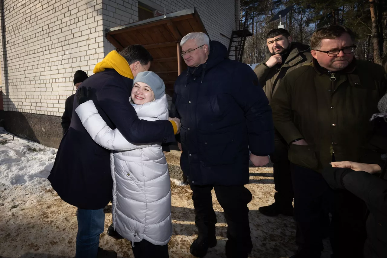 NATO Secretary General Mark Rutte visits Yahidne, a village in Ukraine that was occupied for 28 days (from 3 March to 31 March 2022) by Russian soldiers