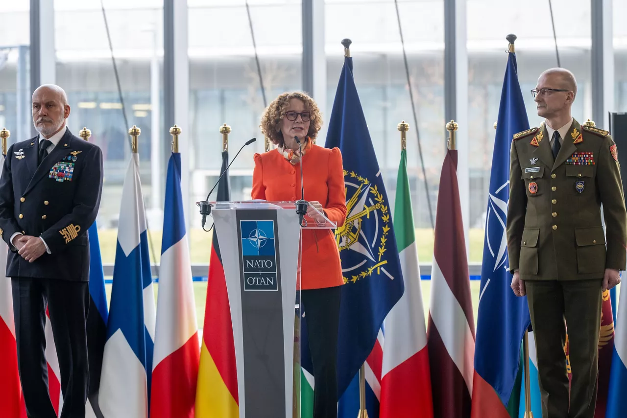 Celebrations of the IMS 59th Anniversary at the NATO Headquarters in Brussels, Belgium