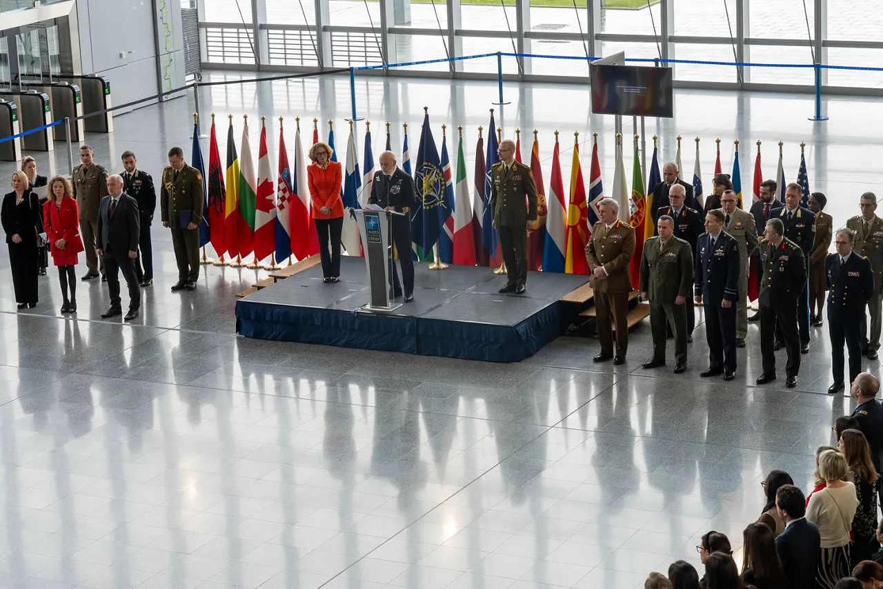 Celebrations of the IMS 59th Anniversary at the NATO Headquarters in Brussels, Belgium
