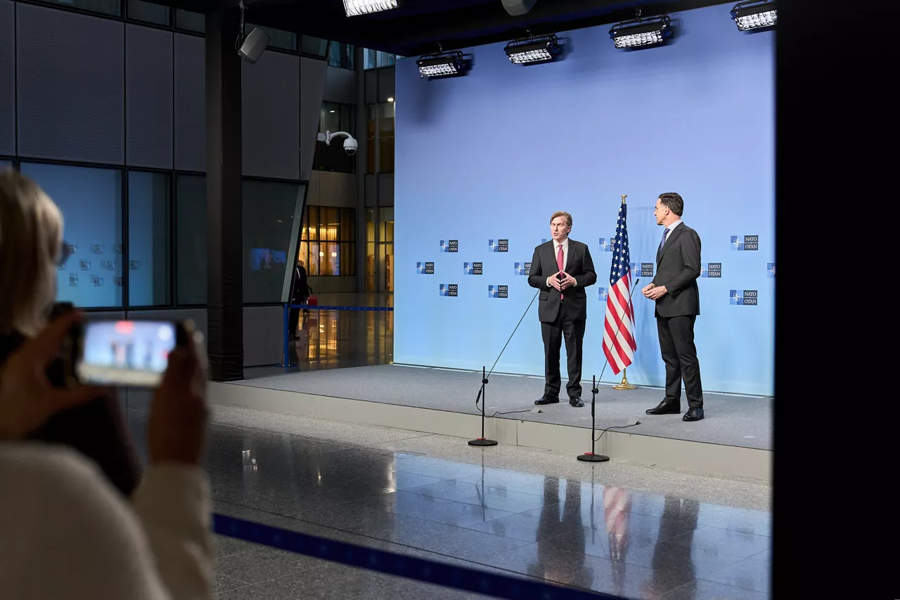 Remarks by NATO Secretary General Mark Rutte and US Under Secretary of War, Elbridge A. Colby