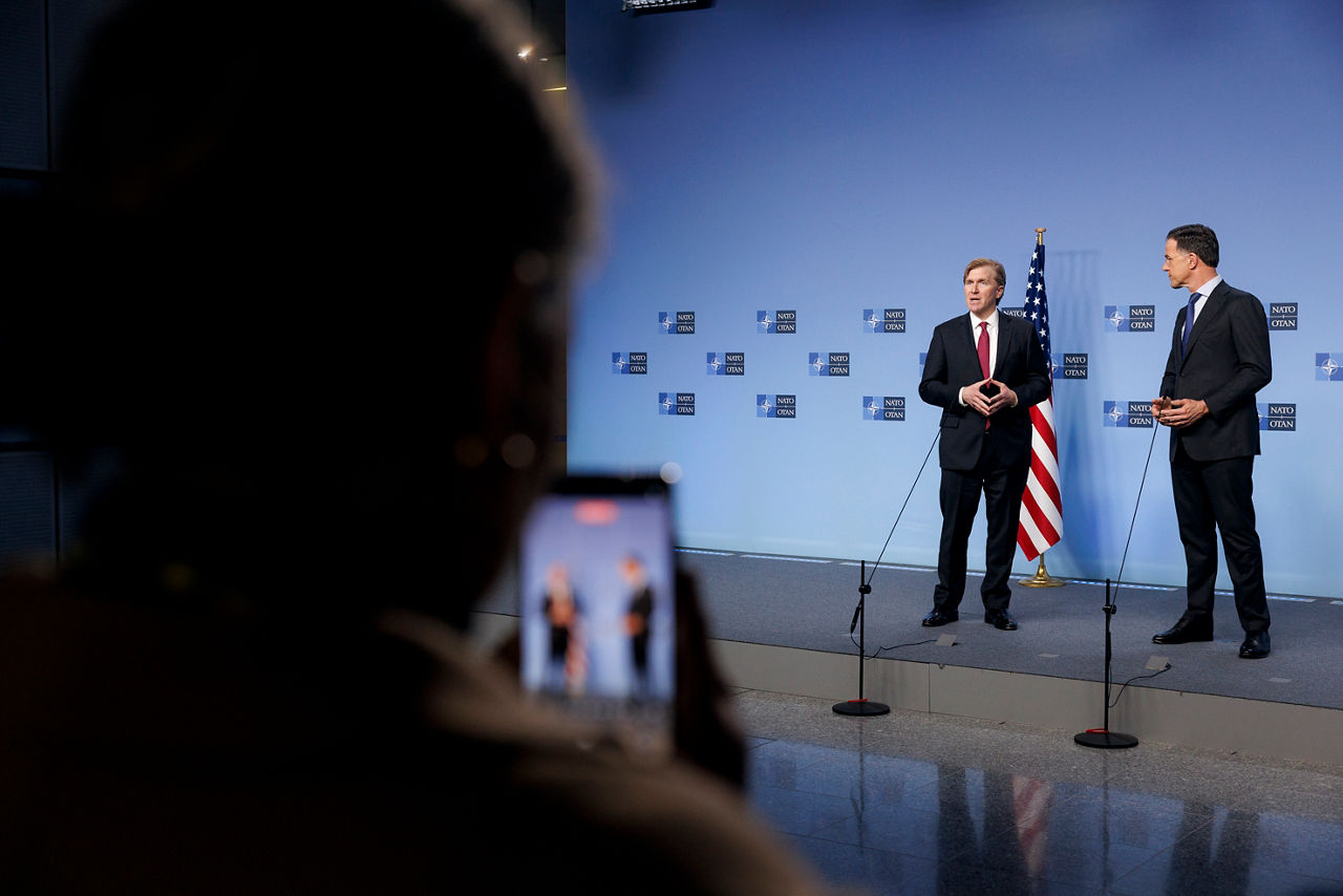 Remarks by NATO Secretary General Mark Rutte and US Under Secretary of War, Elbridge A. Colby