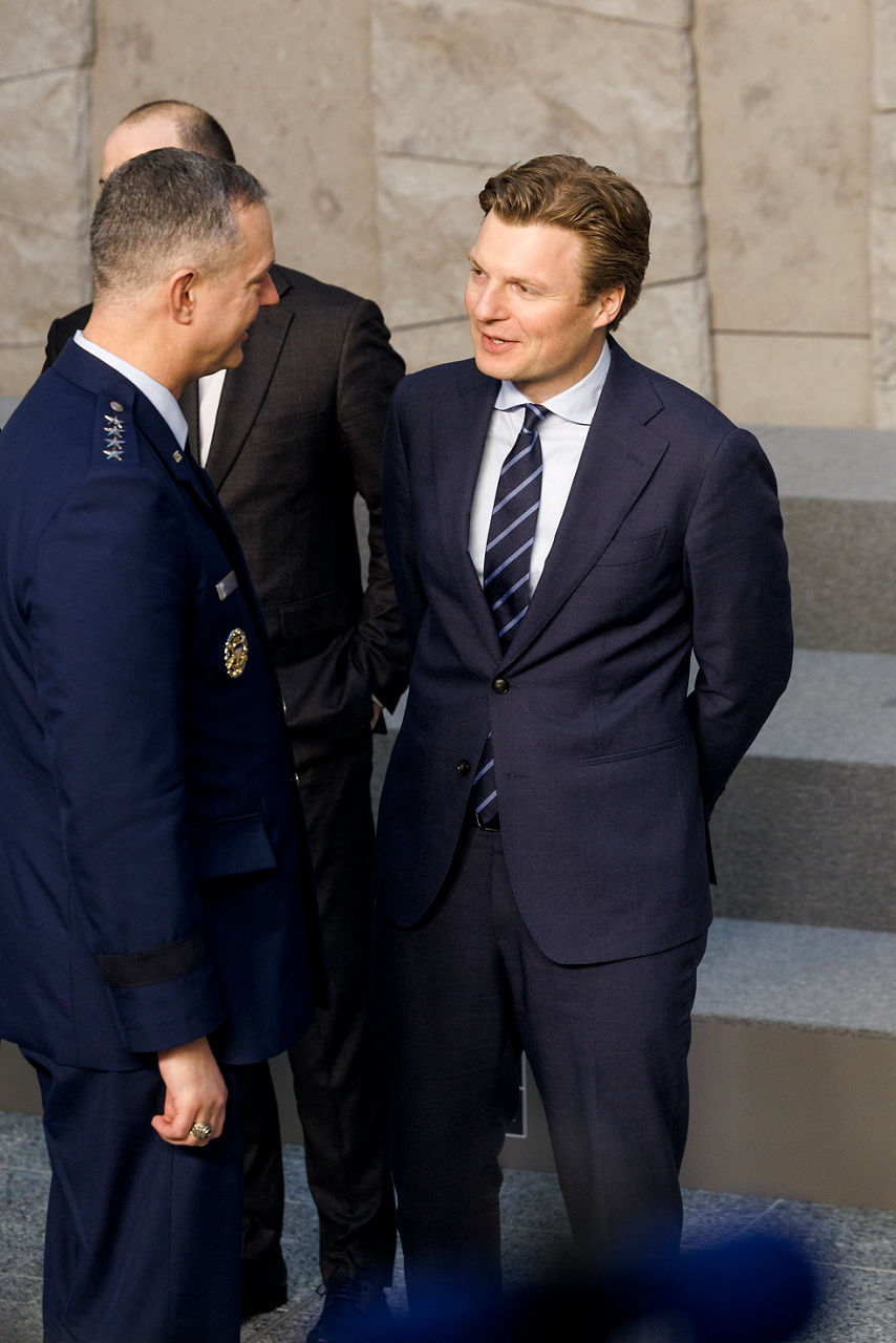 Ruben Brekelmans, Minister of Defence of The Netherlands and General Alexus G. Grynkewich, Supreme Allied Commander Europe 
