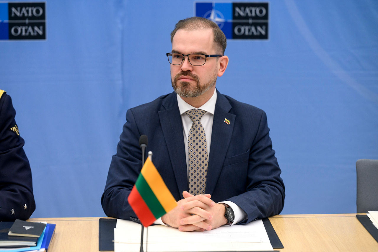 Robertas Kaunas (Minister of Defence, Lithuania)