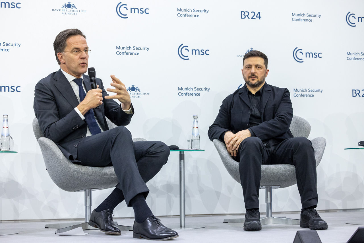 NATO Secretary General Mark Rutte participates in panel: “Coalition of the Able? Securing Long-Term Support for Ukraine” at the Munich Security Conference
