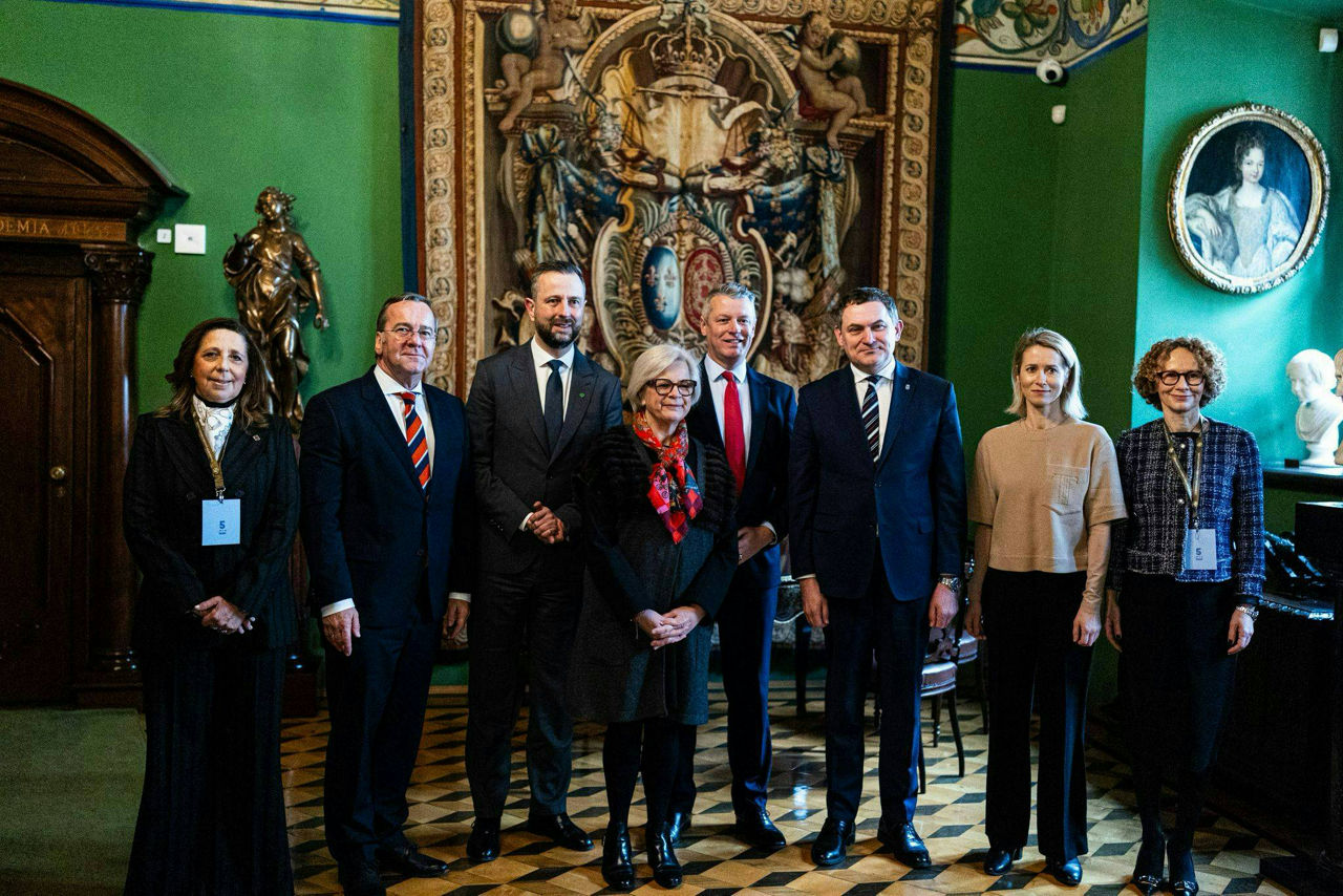 NATO Deputy Secretary General Ms Radmila Shekerinska attending the European Group of 5 Defence Ministers (E5) meeting in Kraków, Poland