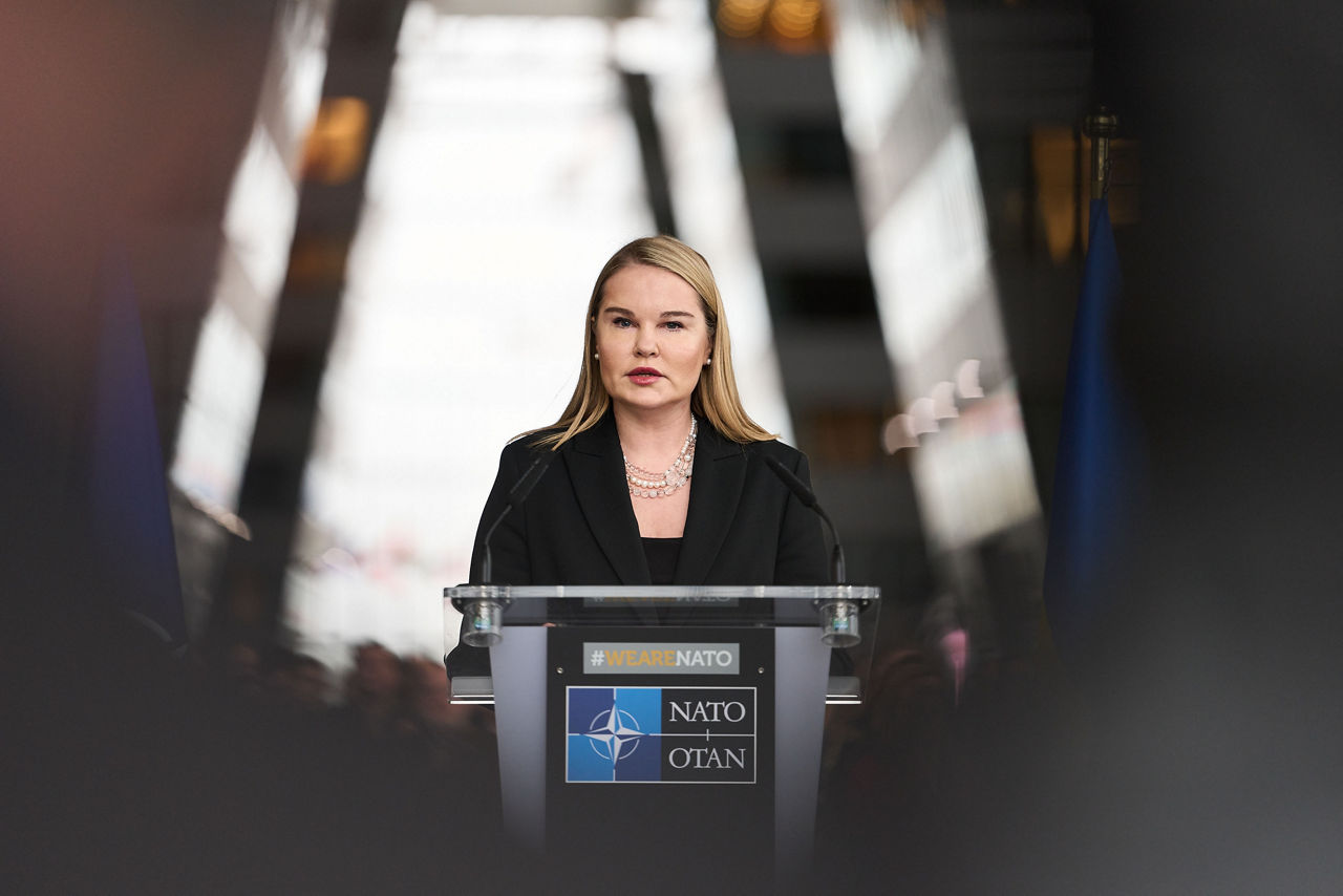 Alyona Getmanchuk, Head of Ukraine's Mission to NATO