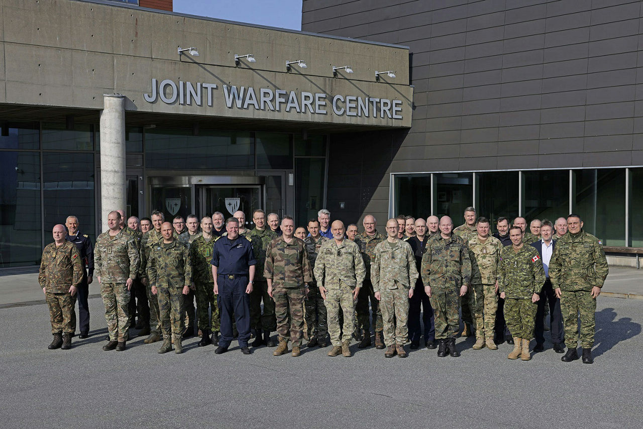 NATO Military Committee visits ACT at JWC
