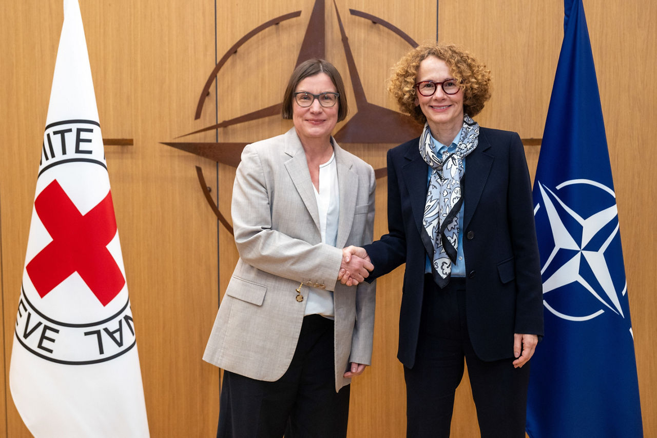 NATO Deputy Secretary General meets with the President of ICRC