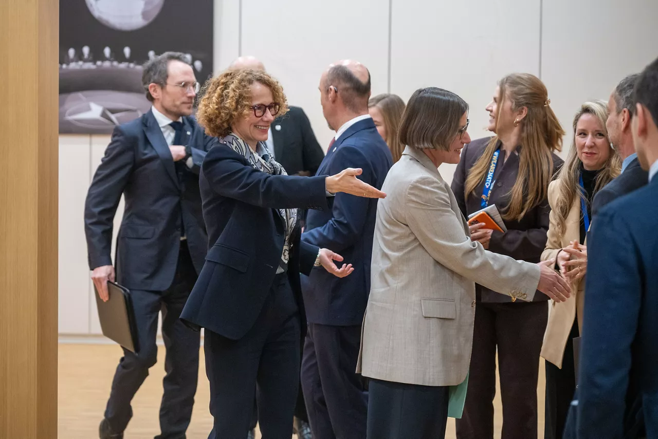 NATO Deputy Secretary General Radmila Shekerinska meets with Mirjana Spoljaric Egger, President of the International Committee of the Red Cross