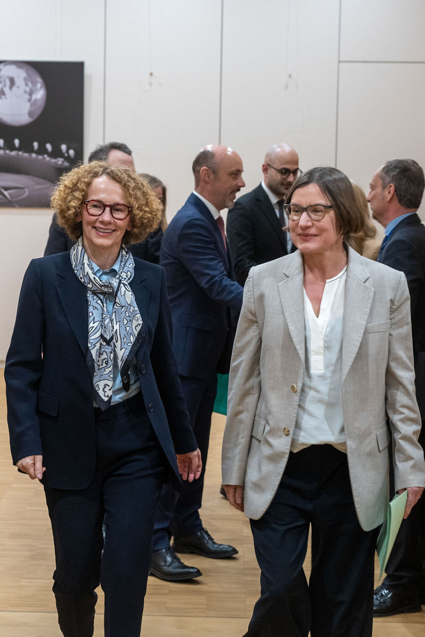 NATO Deputy Secretary General Radmila Shekerinska meets with Mirjana Spoljaric Egger, President of the International Committee of the Red Cross