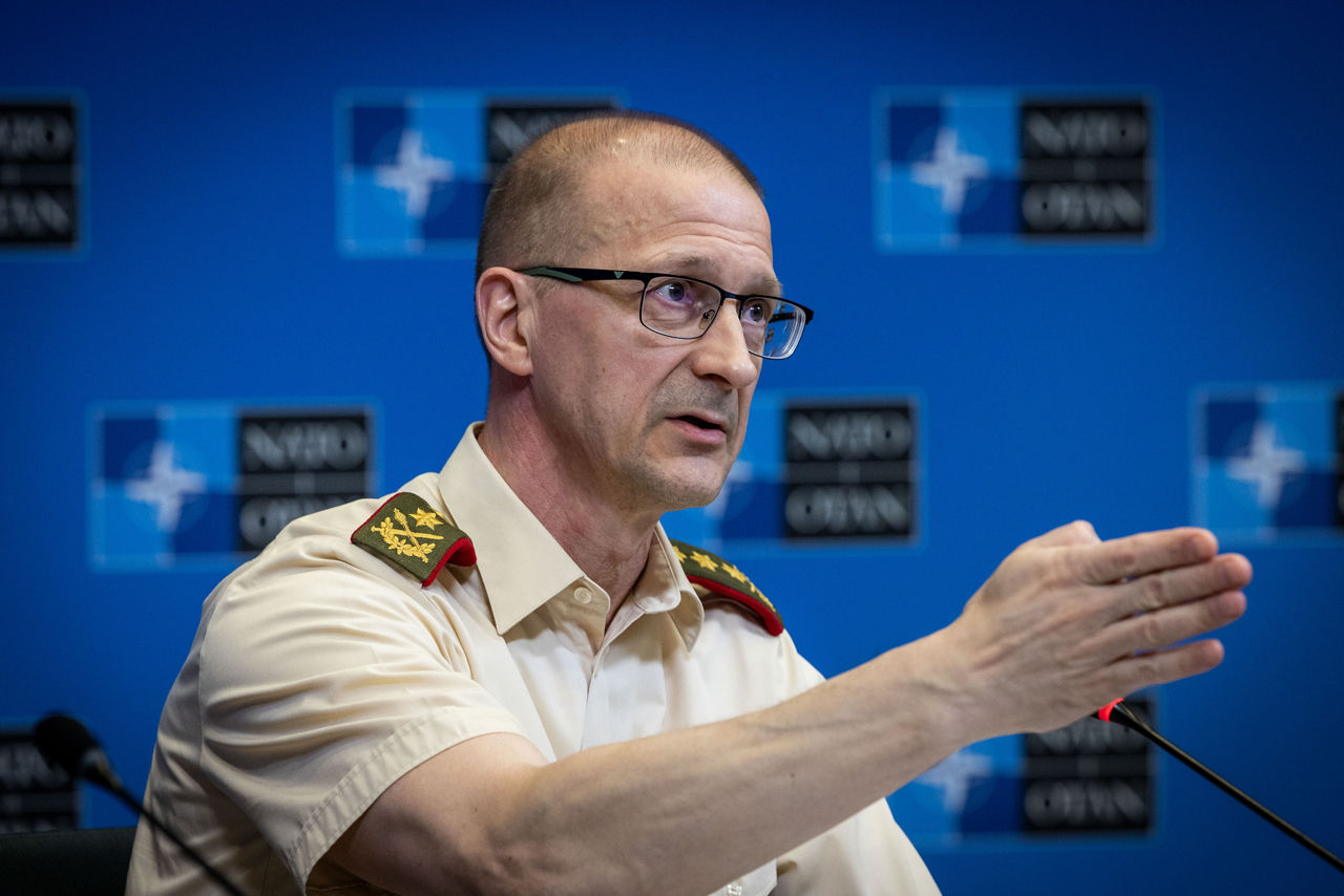 Director General of the International Military Staff (DGIMS), Lieutenant General Remigijus Baltrėnas