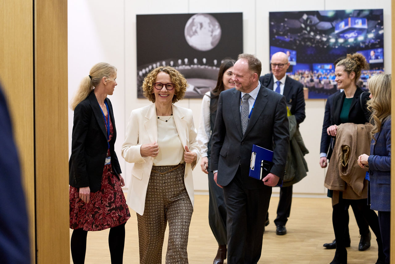 NATO Deputy Secretary General Radmila Shekerinska meets with EU Special Representative for the Belgrade-Pristina Dialogue and other Western Balkan regional issues, Peter Sørensen
