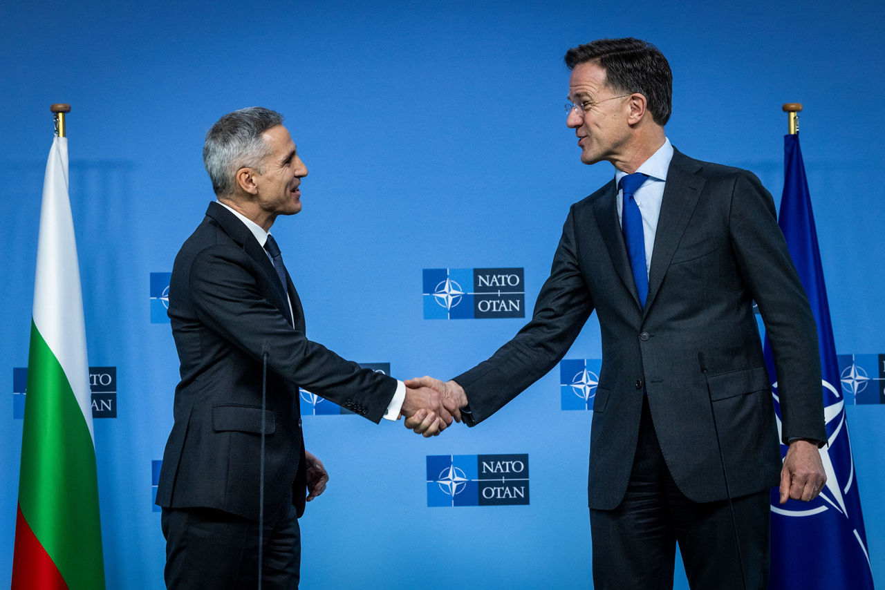 Short remarks by NATO Secretary General Mark Rutte and Andrey Gurov, Prime Minister of Bulgaria