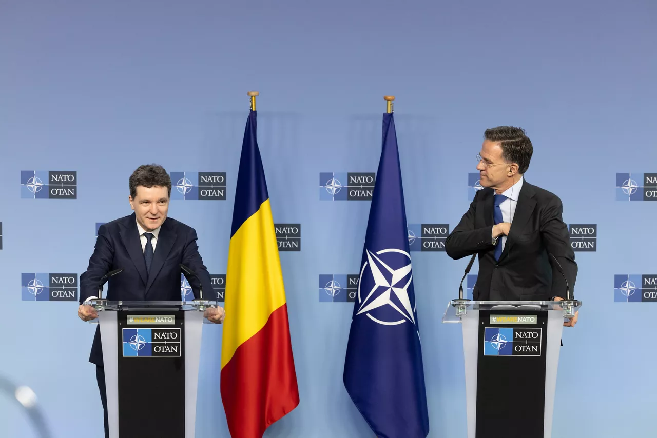 Joint press conference with NATO Secretary General Mark Rutte and the President of Romania, Nicușor Dan 