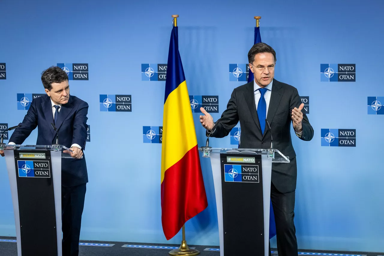 Joint press conference with NATO Secretary General Mark Rutte and the President of Romania, Nicușor Dan 