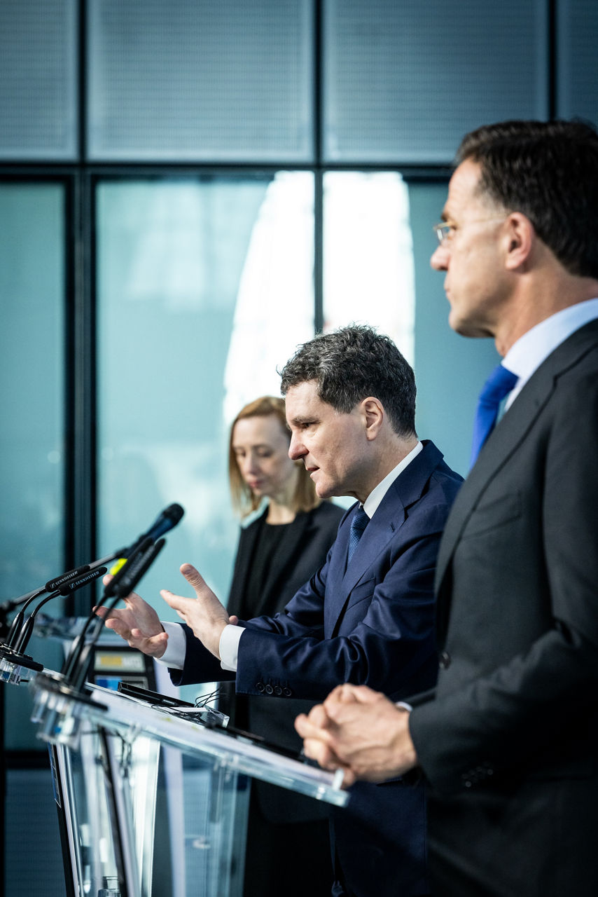 Joint press conference with NATO Secretary General Mark Rutte and the President of Romania, Nicușor Dan 