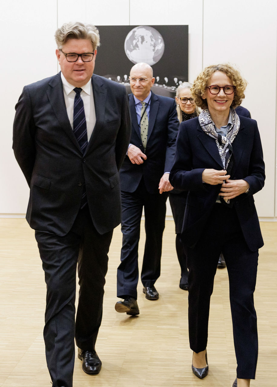 NATO Deputy Secretary General Radmila Shekerinska meets with Gunnar Strömmer, Minister for Justice of Sweden
