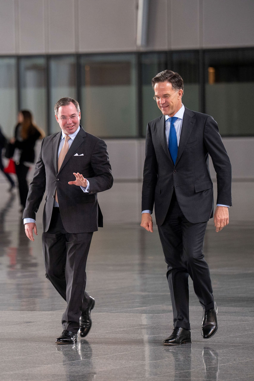 NATO Secretary General meets His Royal Highness the Grand-Duke of Luxembourg