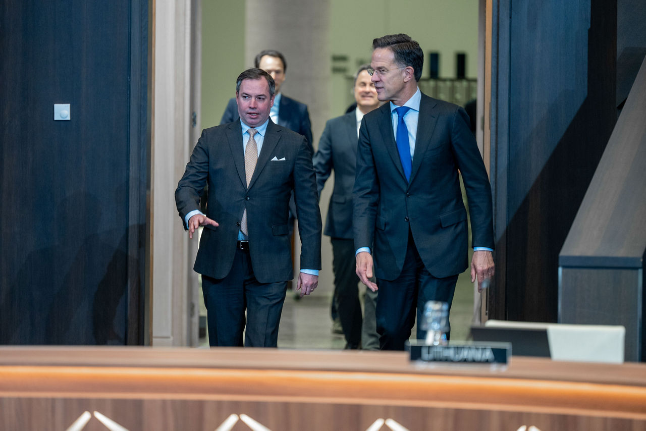 NATO Secretary General Mark Rutte meets His Royal Highness the Grand-Duke Guillaume