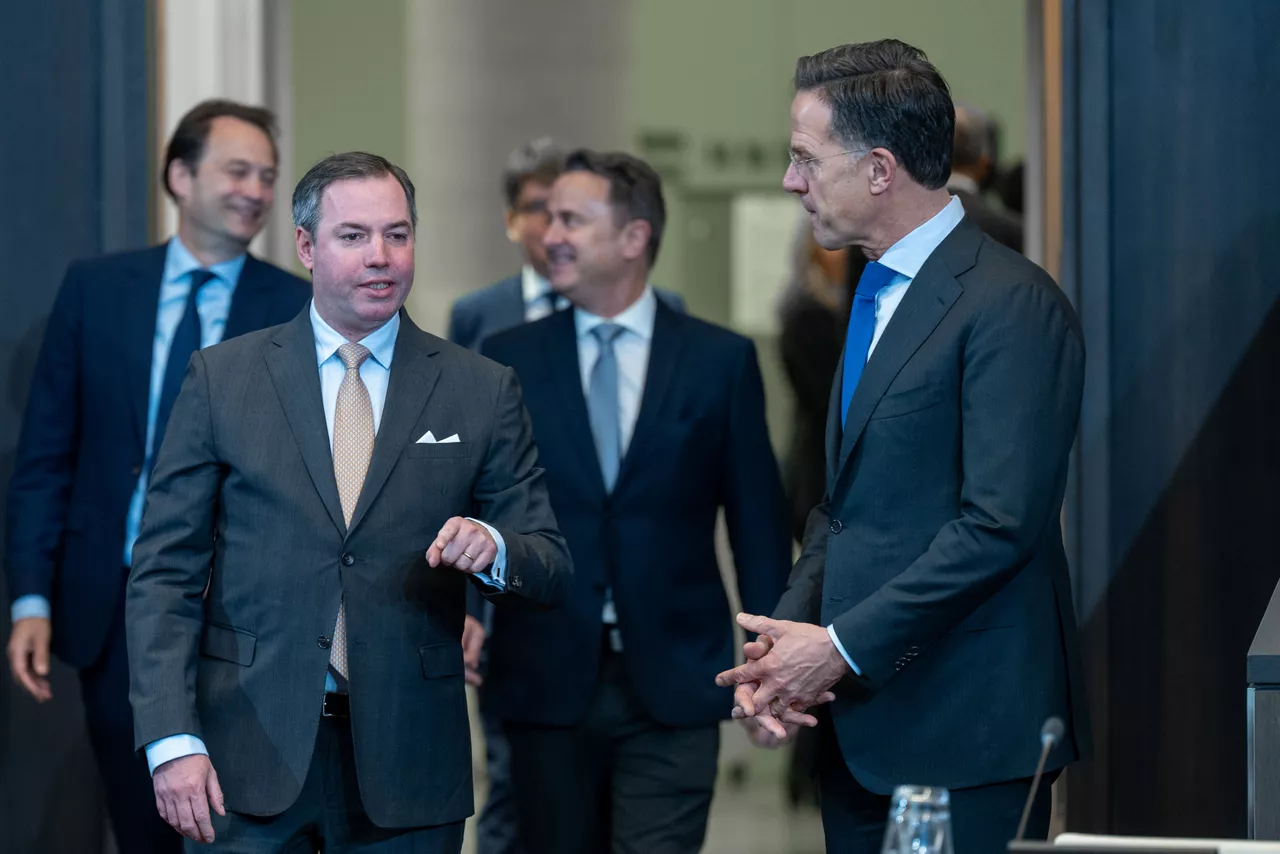 NATO Secretary General Mark Rutte meets His Royal Highness the Grand-Duke Guillaume