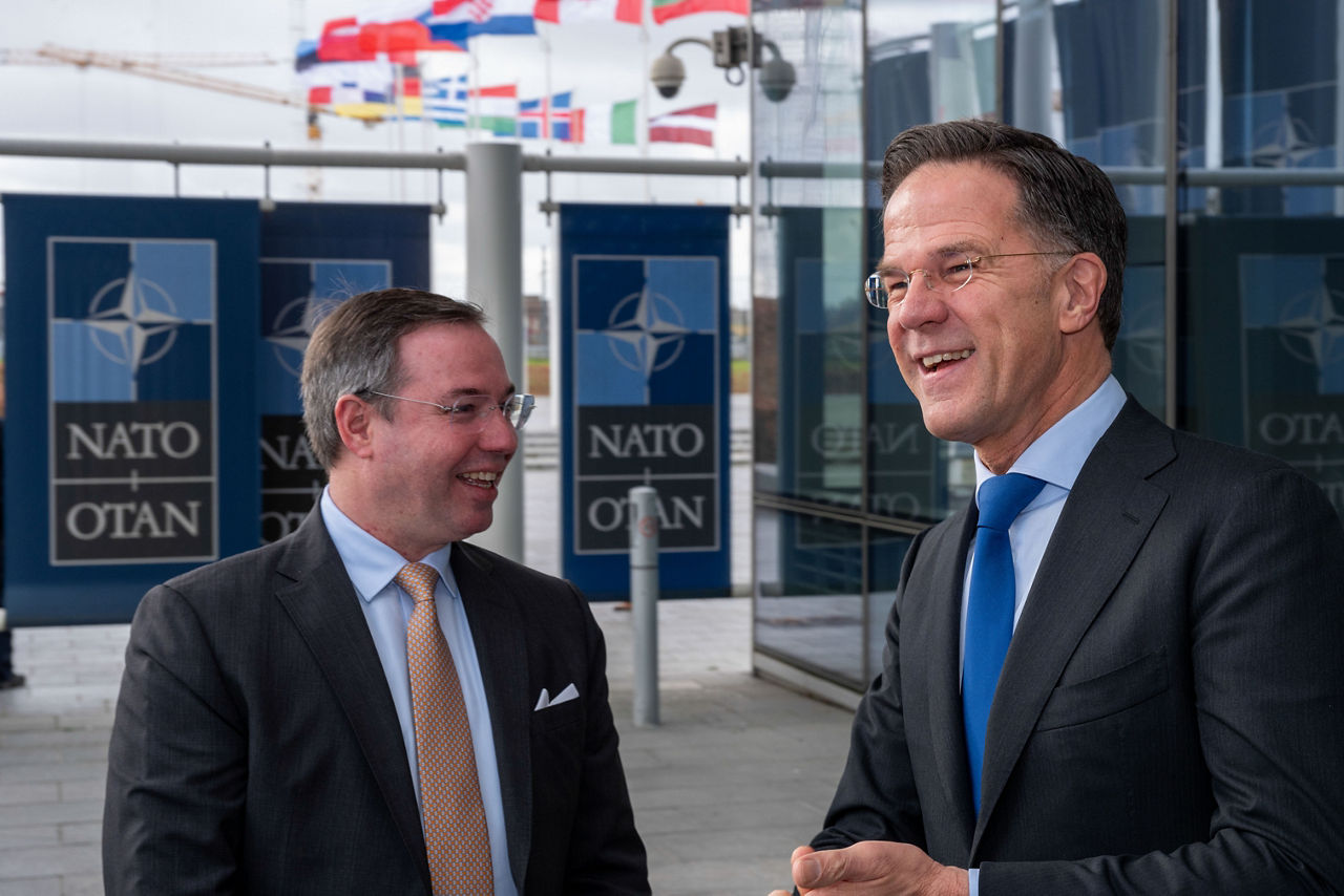NATO Secretary General Mark Rutte meets His Royal Highness the Grand-Duke Guillaume