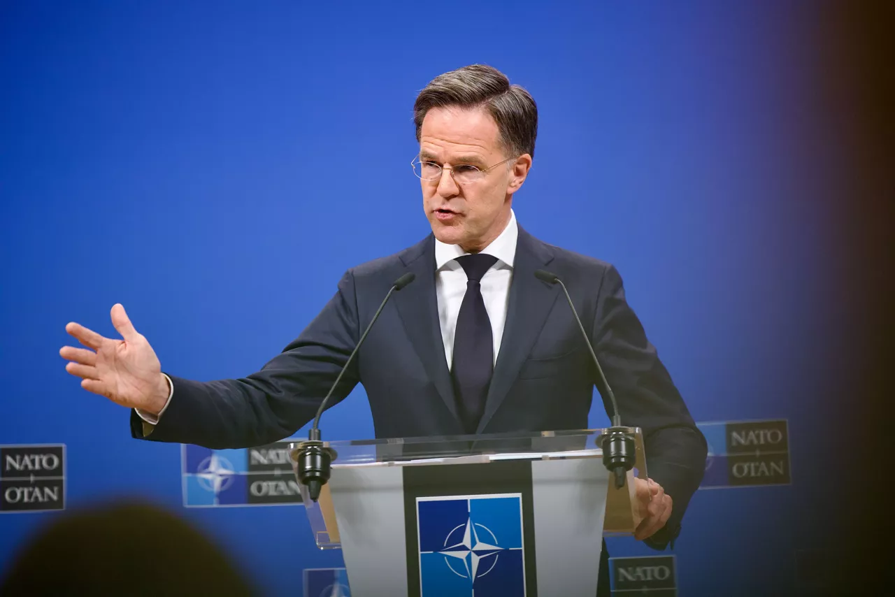 Press conference by the NATO Secretary General Mark Rutte for the launch of his Annual Report for 2025