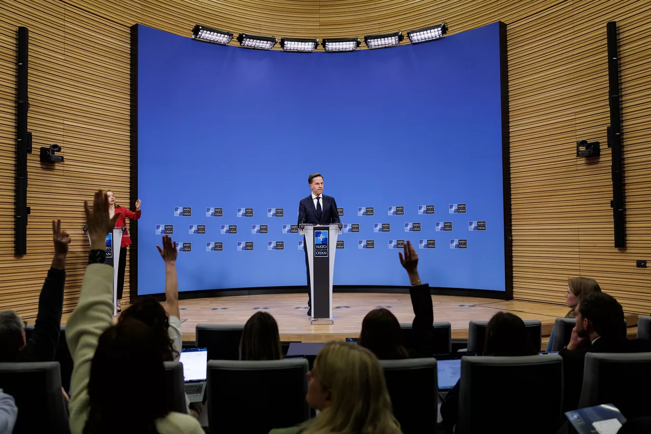 Press conference by the NATO Secretary General Mark Rutte for the launch of his Annual Report for 2025