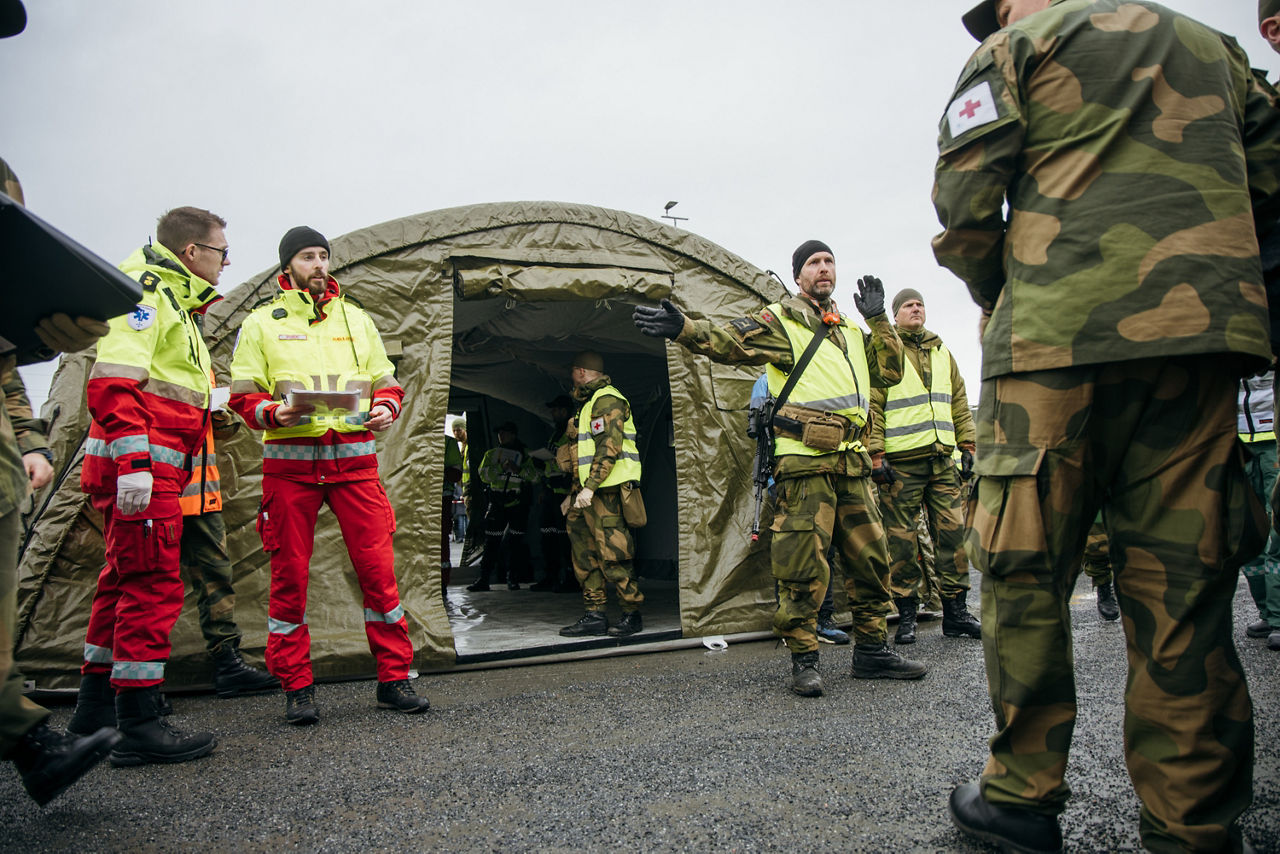 Arctic Health Preparedness Exercise at Cold Response 2026