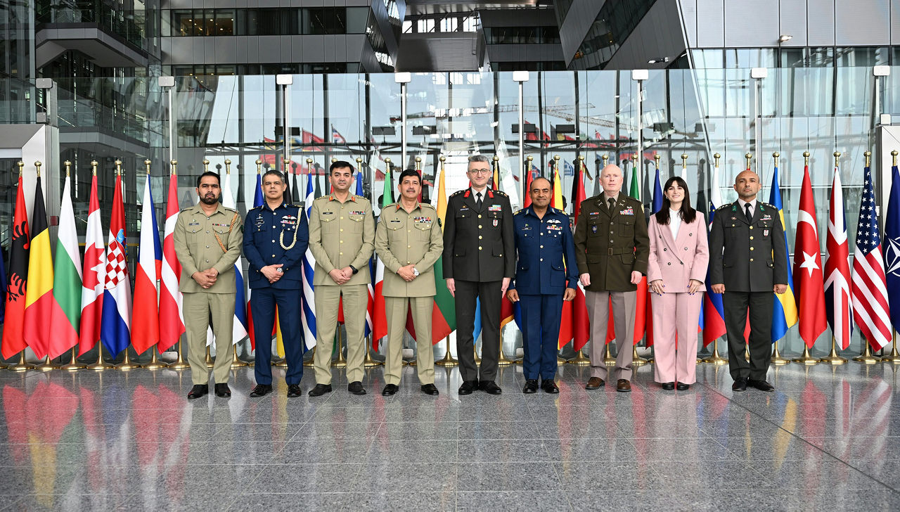 NATO Military Staff Talks with Pakistan