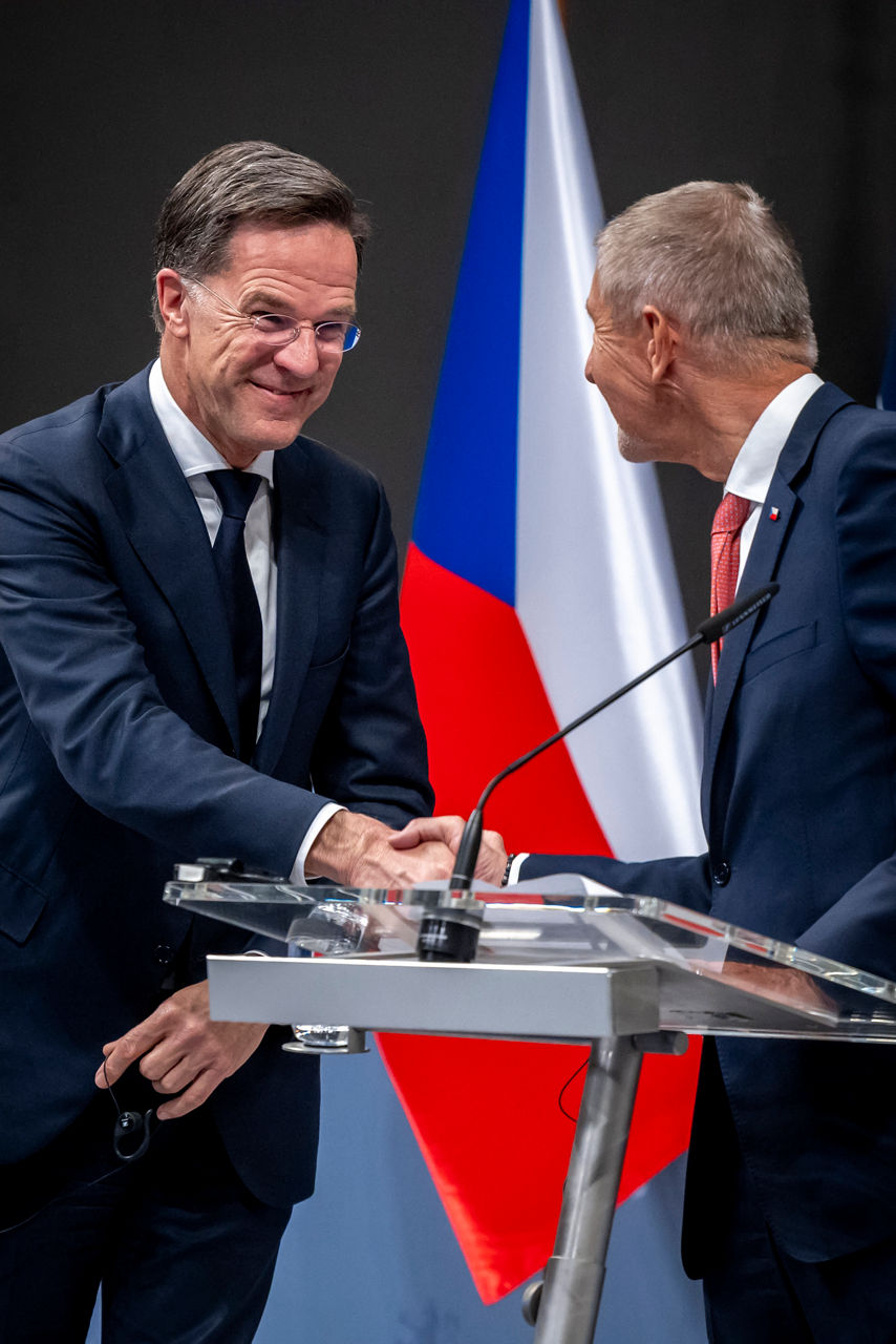 Joint press conference by NATO Secretary General Mark Rutte with Andrej Babiš, Prime Minister of Czechia