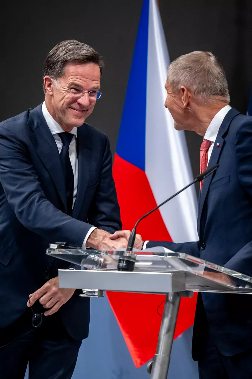 Joint press conference by NATO Secretary General Mark Rutte with Andrej Babiš, Prime Minister of Czechia