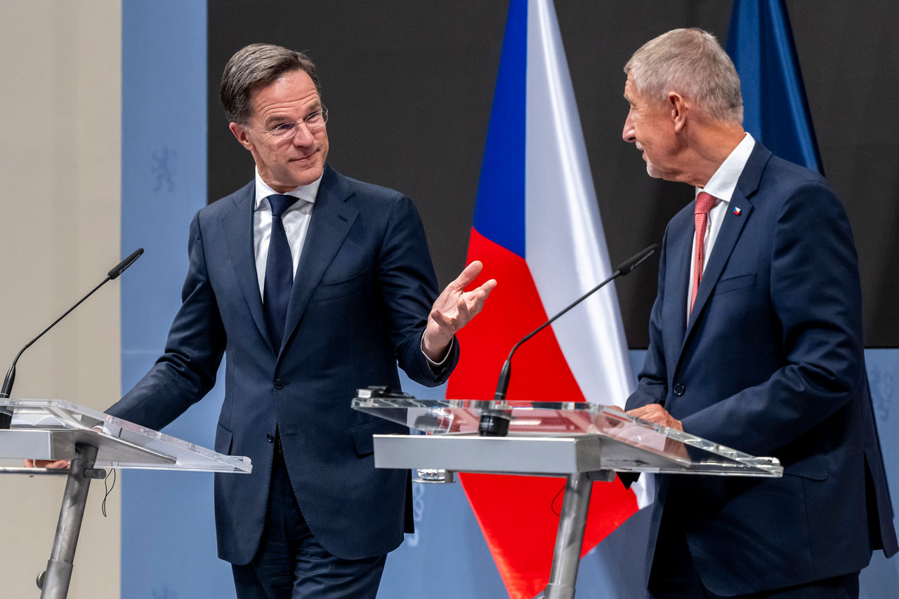 Joint press conference by NATO Secretary General Mark Rutte with Andrej Babiš, Prime Minister of Czechia