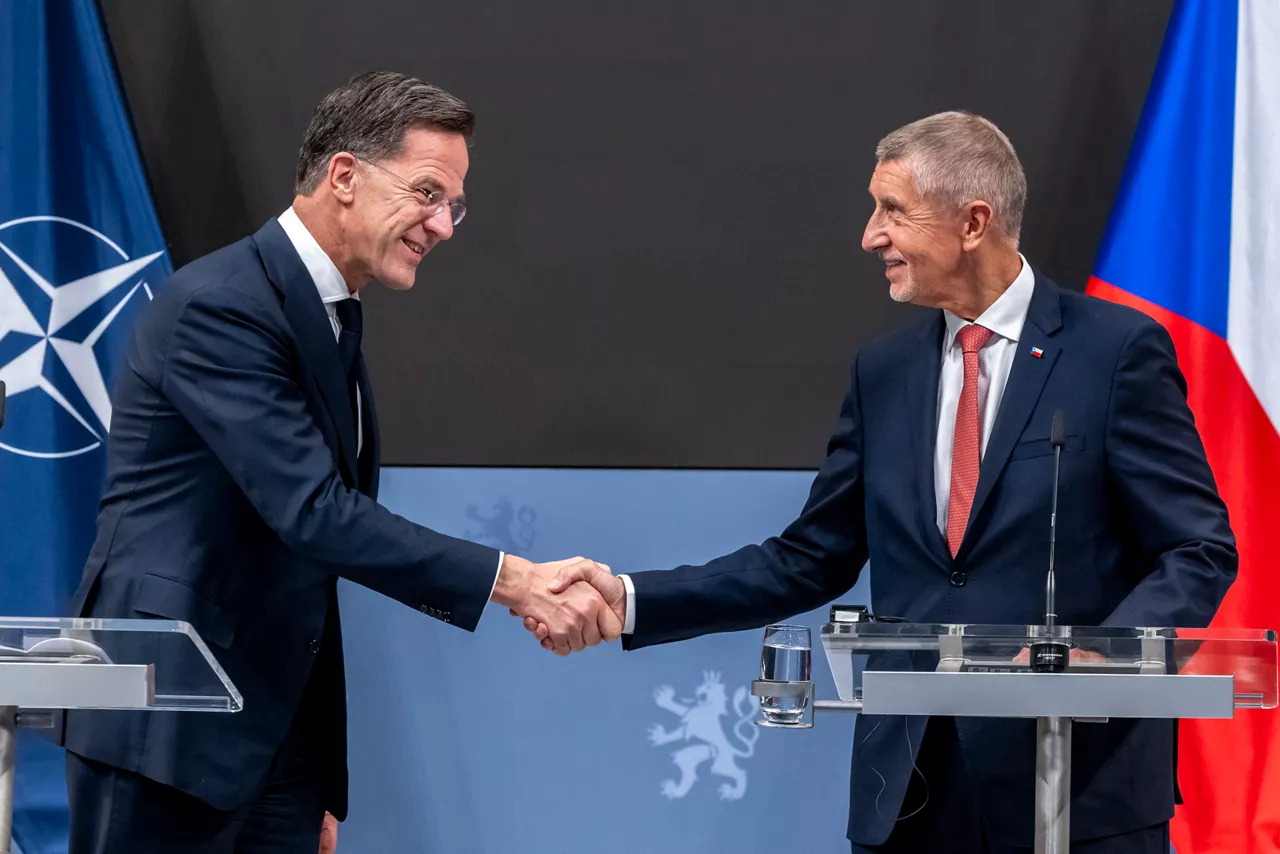Joint press conference by NATO Secretary General Mark Rutte with Andrej Babiš, Prime Minister of Czechia