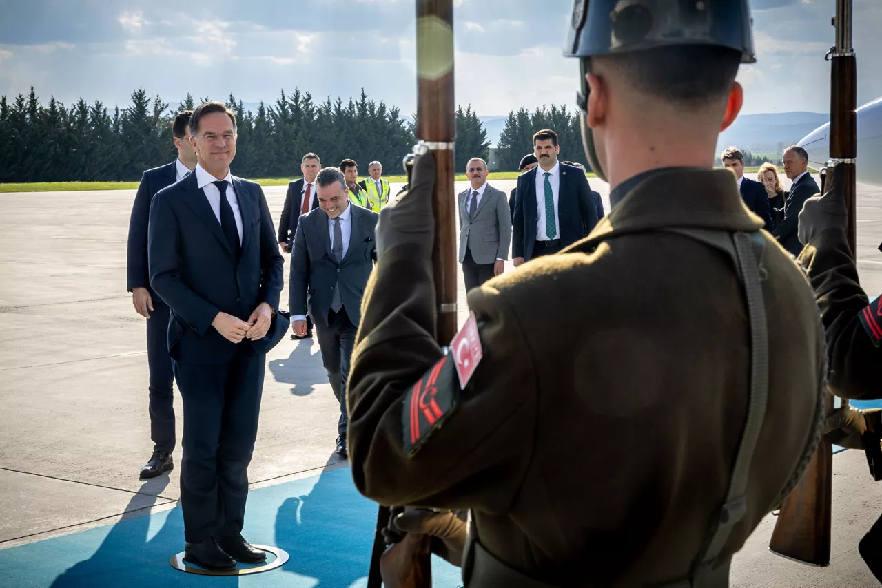 NATO Secretary General Mark Rutte arrives in Ankara, Türkiye