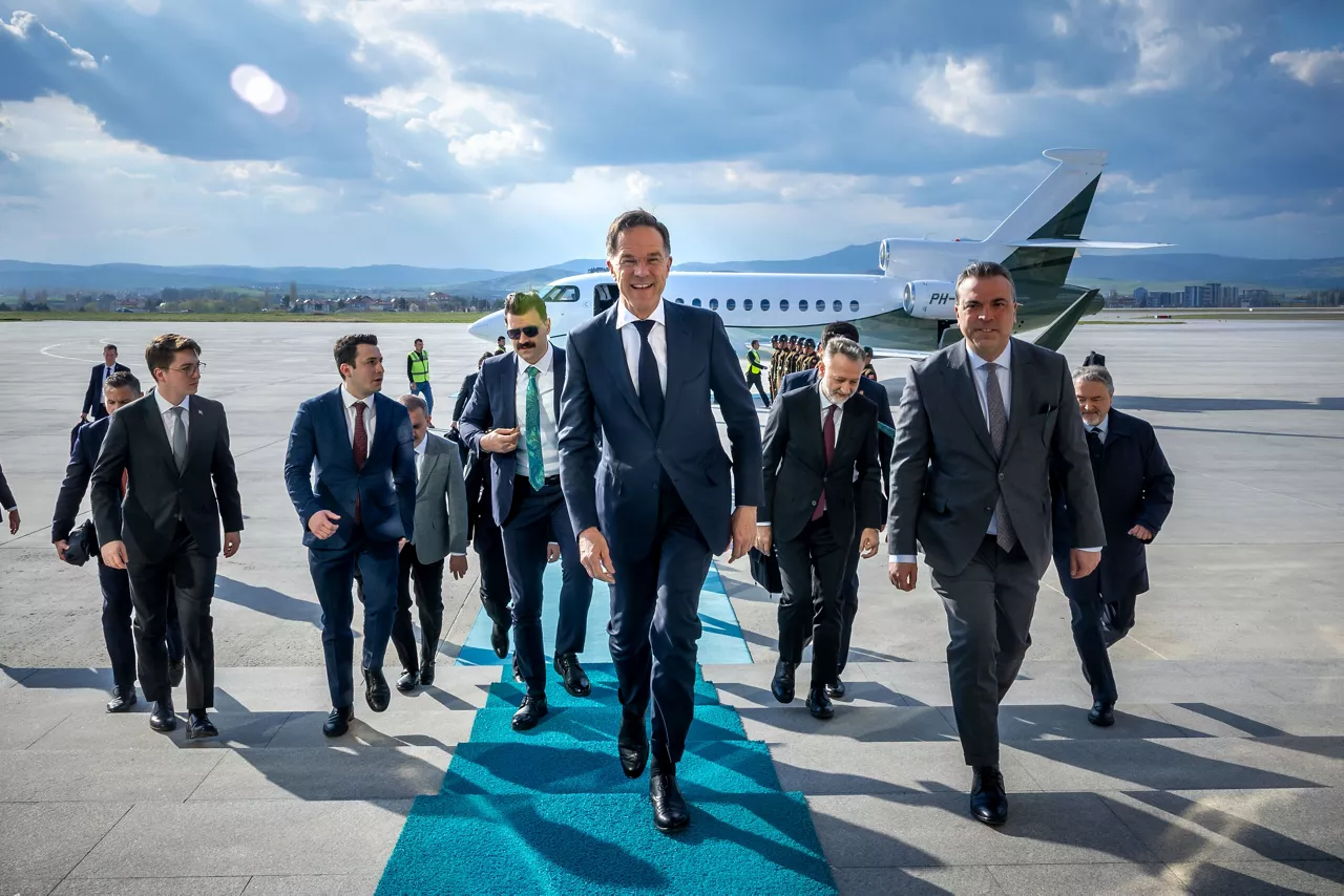 NATO Secretary General Mark Rutte arrives in Ankara, Türkiye