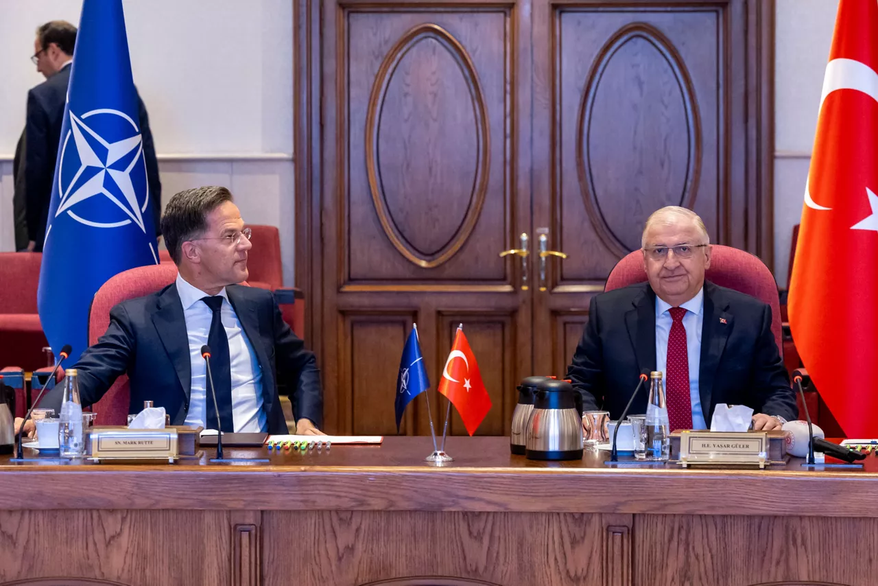 NATO Secretary General Mark Rutte meets with General Yaşar Güler, Minister of National Defence of Türkiye
