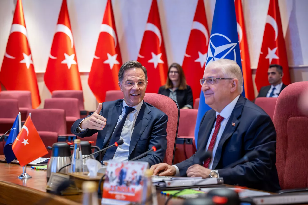 NATO Secretary General Mark Rutte meets with General Yaşar Güler, Minister of National Defence of Türkiye