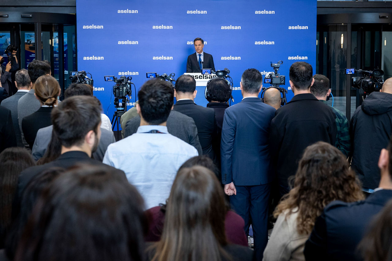 NATO Secretary General Mark Rutte visits the facilities of ASELSAN
