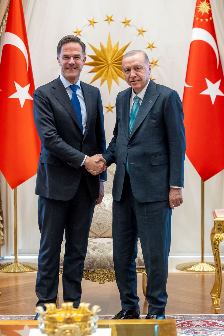 NATO Secretary General Mark Rutte meets with Recep Tayyip Erdoğan, President of Türkiye