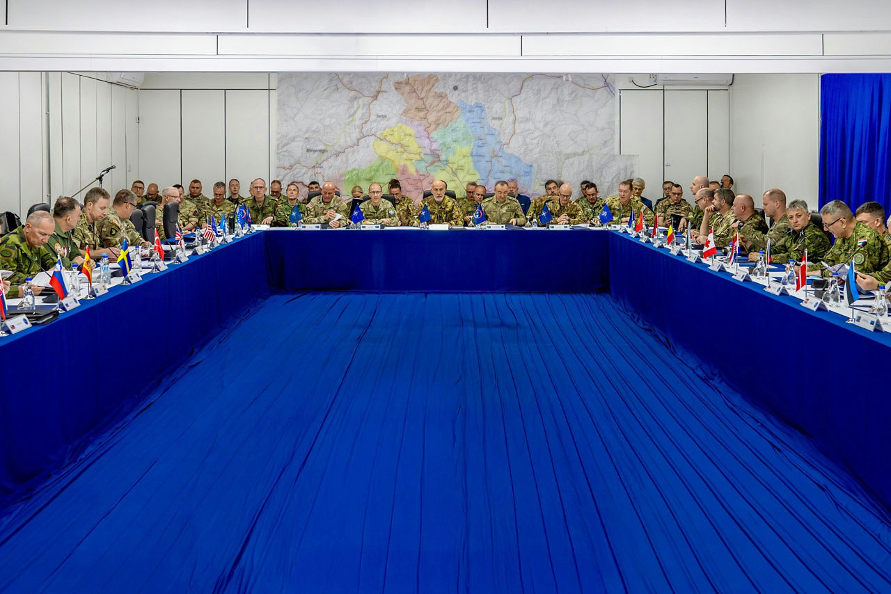 NATO Military Committee visit to KFOR 