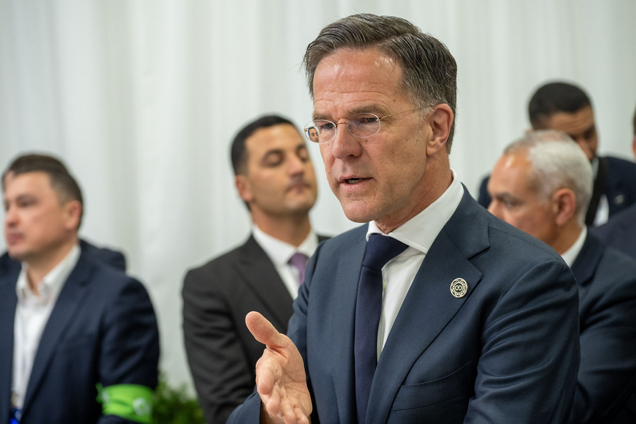 NATO Secretary General Mark Rutte participates in the 8th meeting of the European Political Community