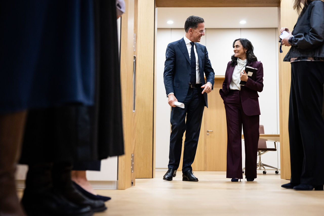NATO Secretary General Mark Rutte meets with Anita Anand, Minister of Foreign Affairs of Canada
